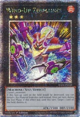 Wind-Up Zenmaines - RA04-EN168 - Quarter Century Secret Rare - 1st Edition